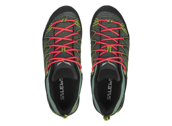 Salewa Mountain Trainer Lite GTX women's shoes Feld Green/Fluo Coral