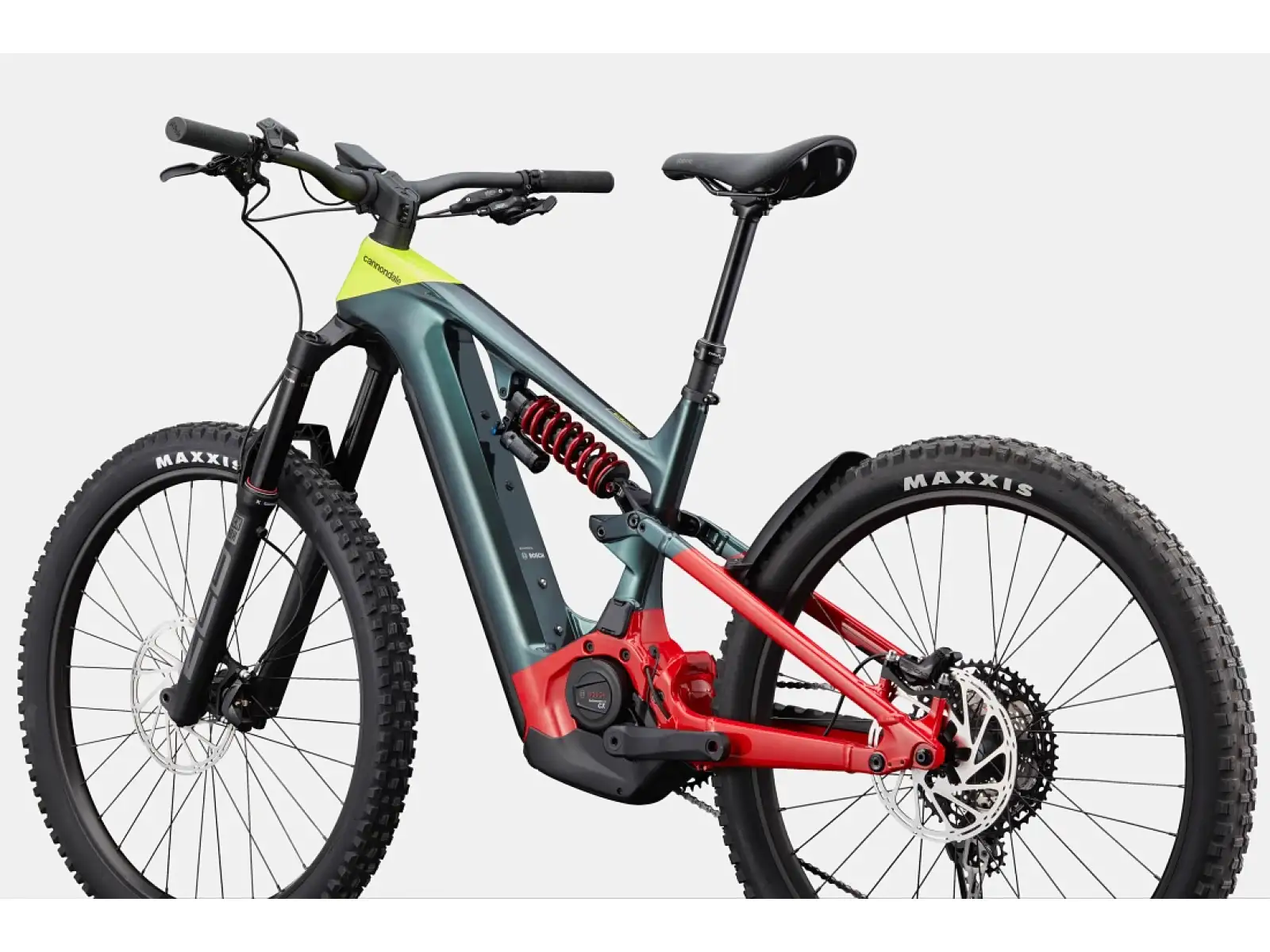 Cannondale Moterra Neo Carbon LT 1 full-suspension e-bike Gunmetal Green