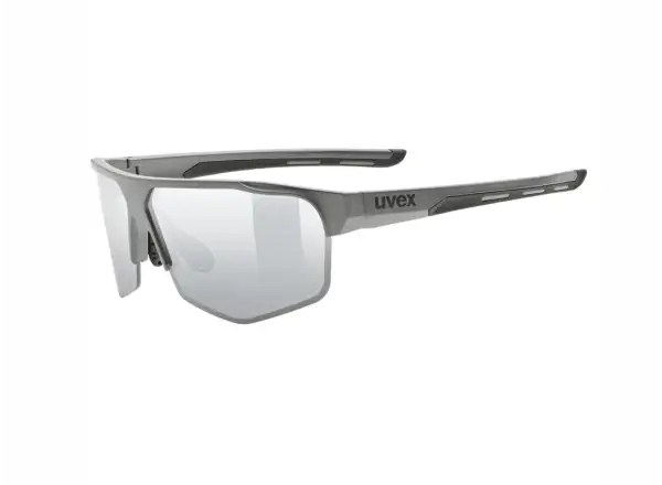 Uvex Axos Set glasses Grey Matt/Mirror Silver