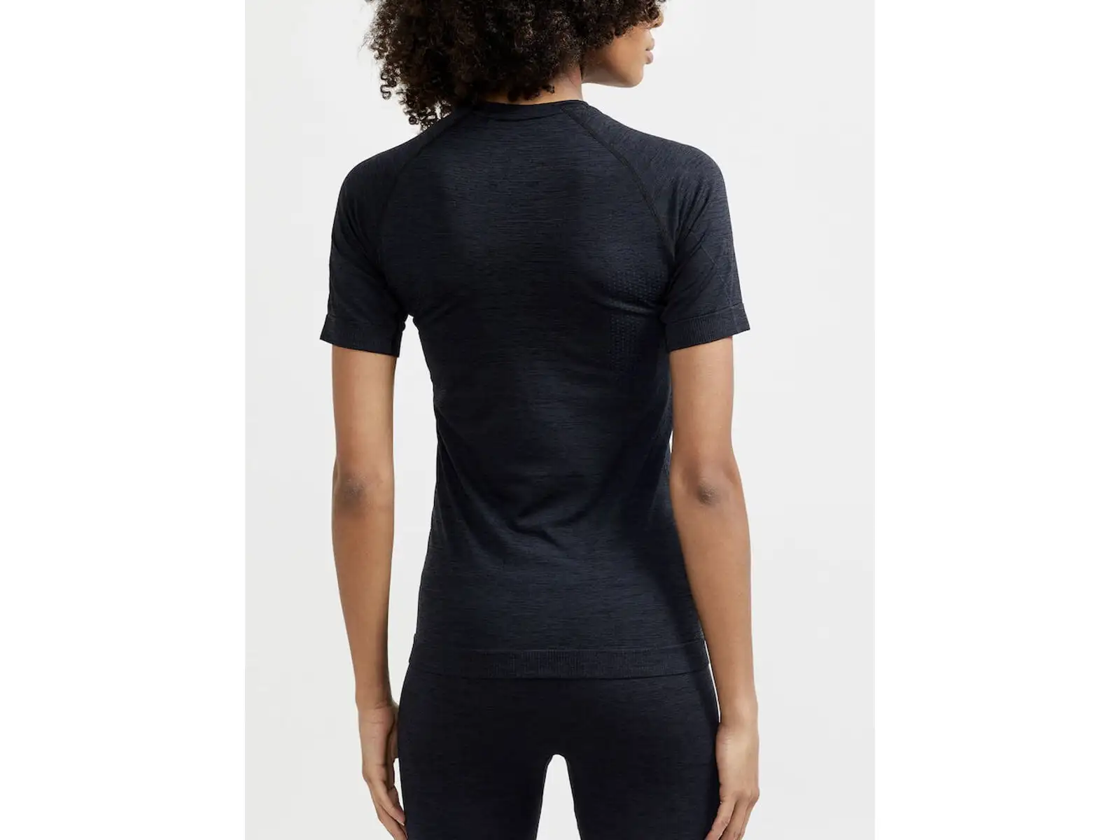 Craft Core Dry Active Comfort women's short sleeve shirt black