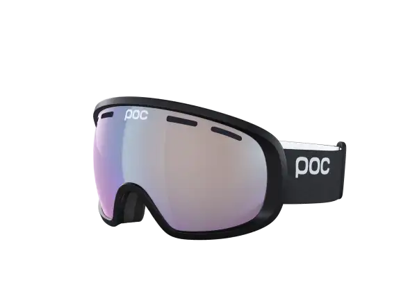 POC Fovea Photochromic ski goggles Uranium Black/Photochromic/Light Pink-Sky Blue