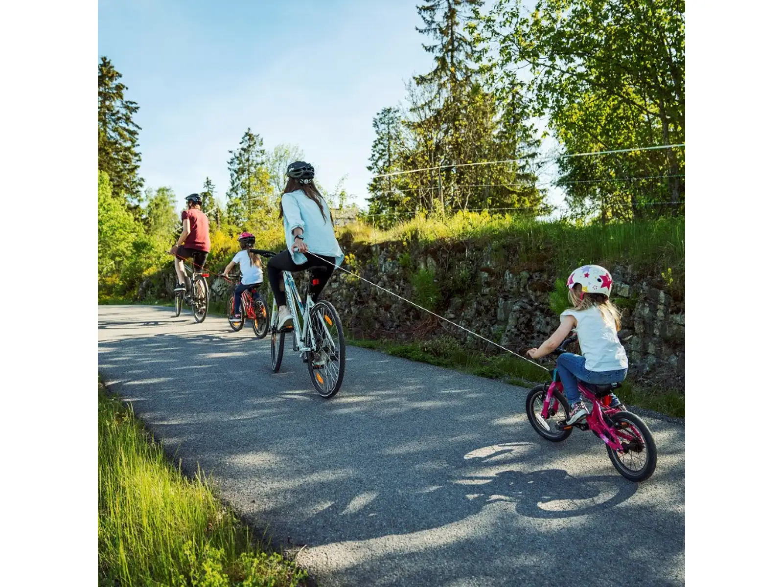 Kidreel reel for children's bikes blue