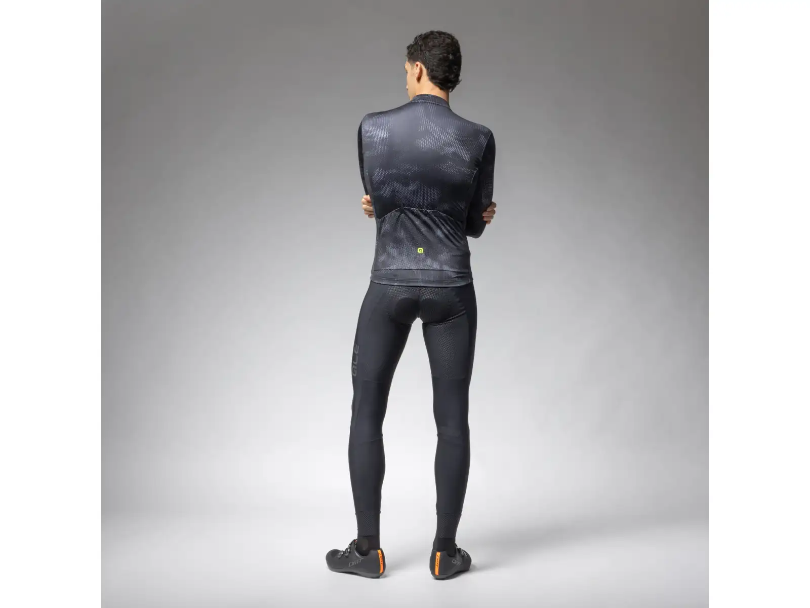 Alé PR-E Spray men's jersey long sleeve Black