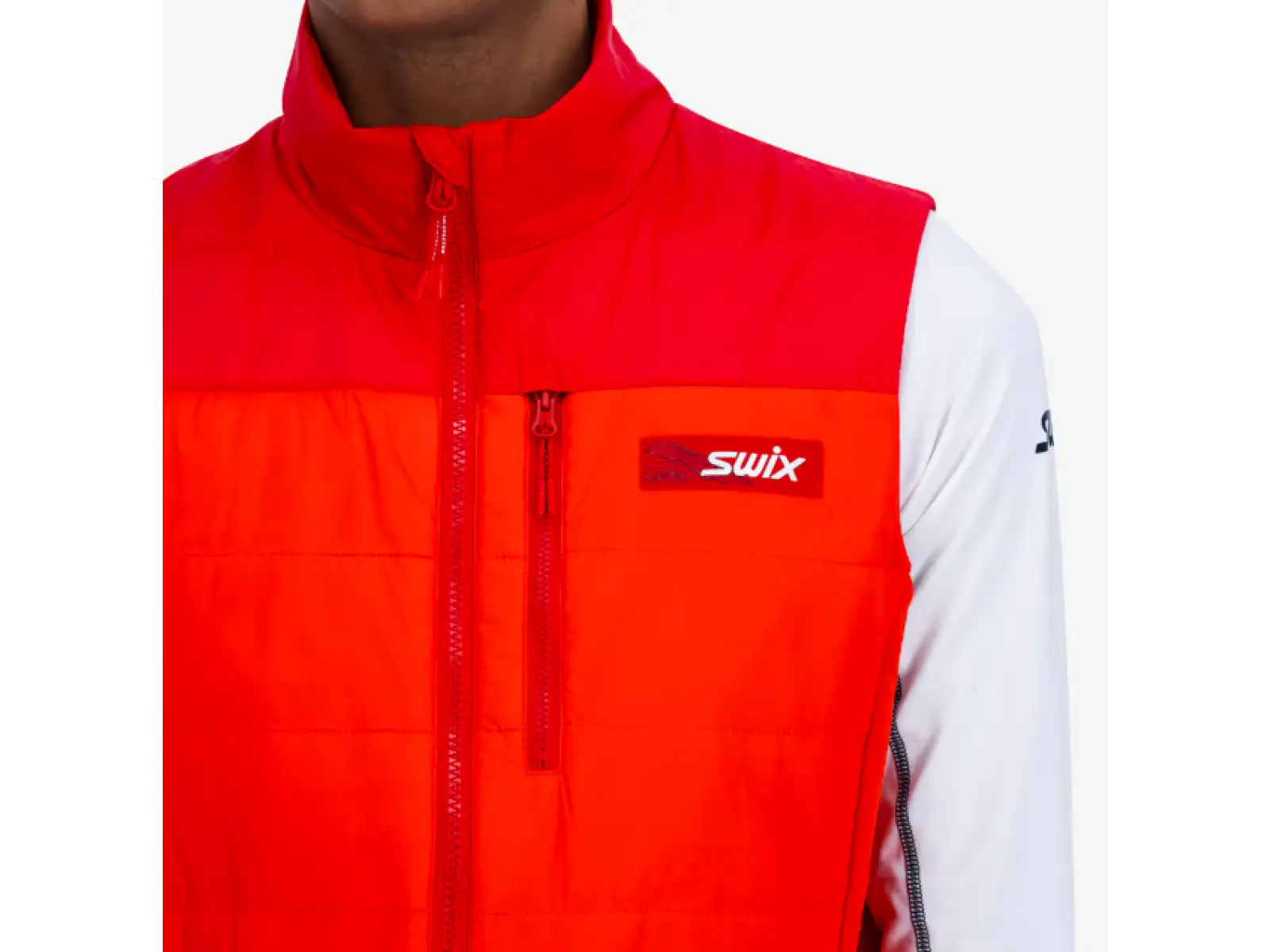 Swix Surmount Primaloft men's vest Fiery Red