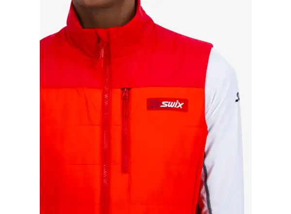 Swix Surmount Primaloft men's vest Fiery Red