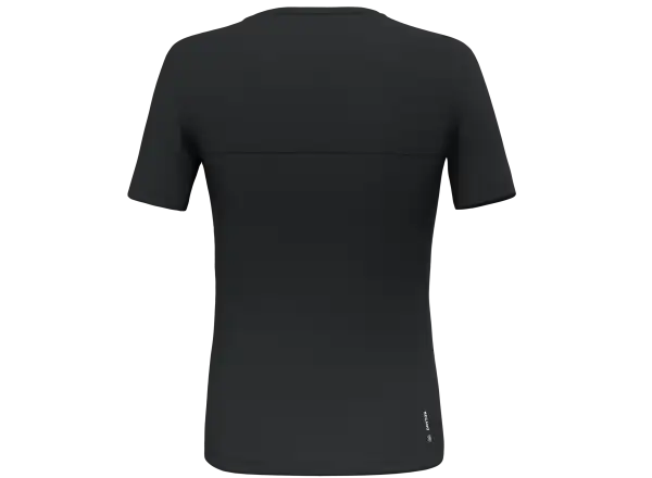 Salewa Puez Sporty Dry women's shirt short sleeve Black Out