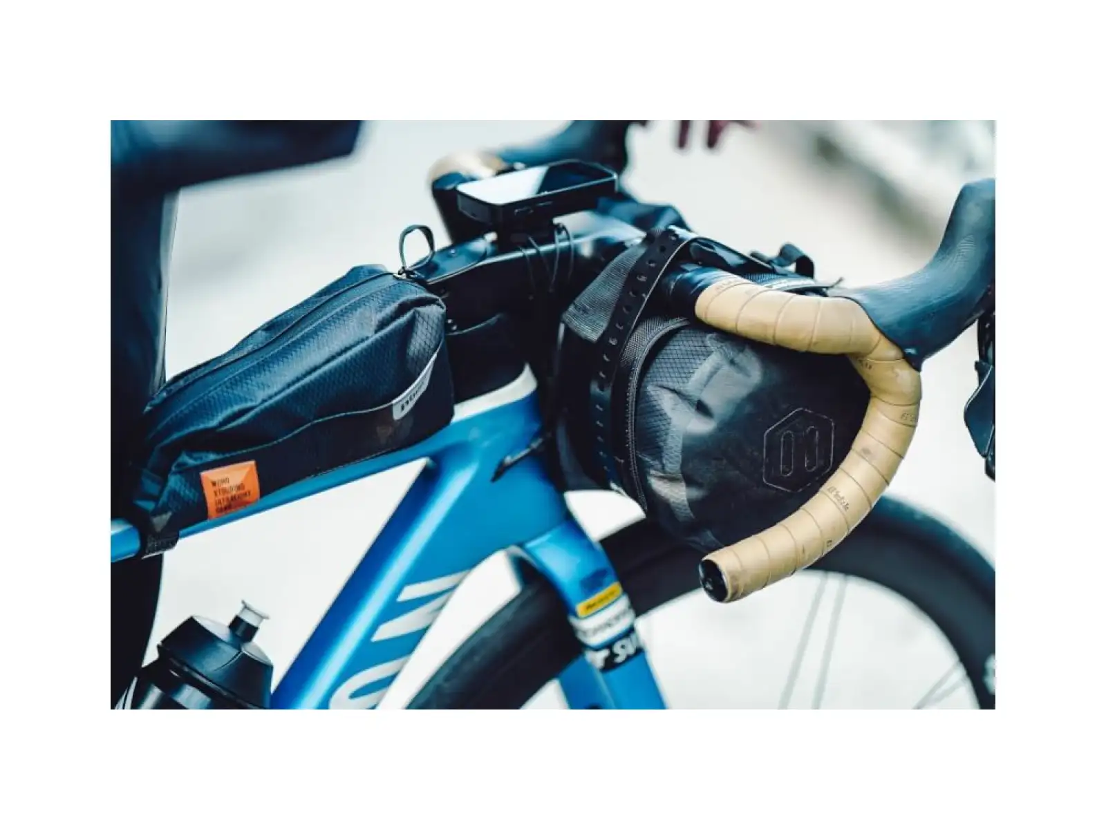 Woho X-Touring Top-Tube bag 850 ml Cyber-Camo Diamond black