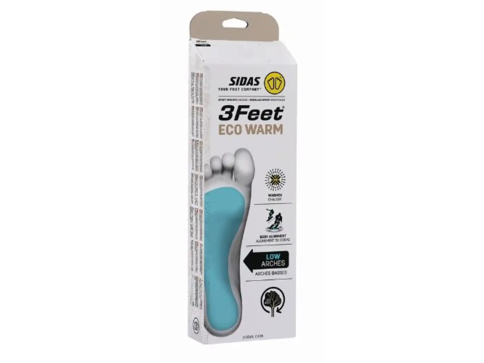 Sidas 3Feet Eco Warm Low insoles