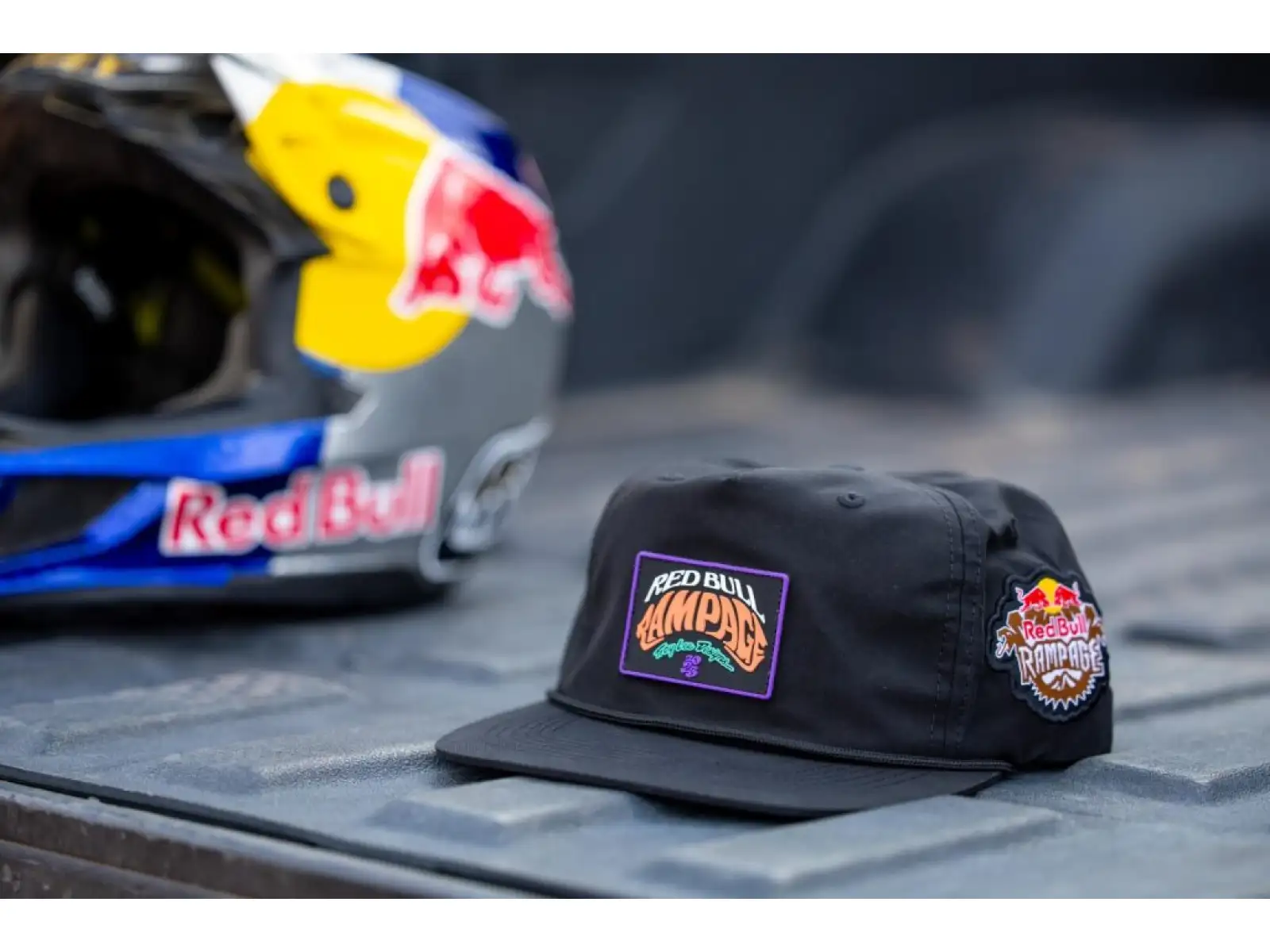 Troy Lee Designs x Red Bull Rampage Intergalactic cap Coal