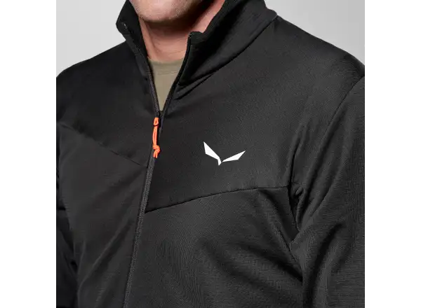 Salewa Puez Cammino Polarlite Half-Zip men's sweatshirt Black Out