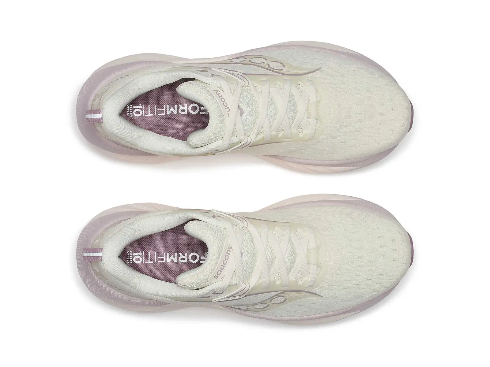 Saucony Triumph 22 women's running shoes Vanilla