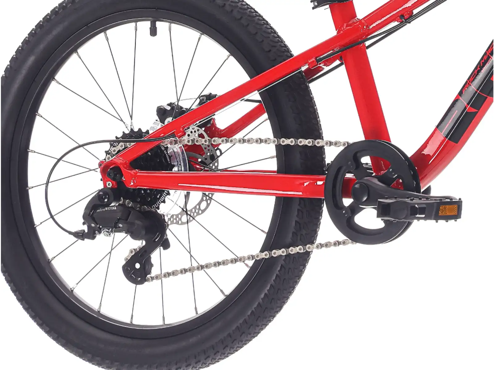 Rock Machine RIFF Tr 20 children bicycle Gloss Fire Red