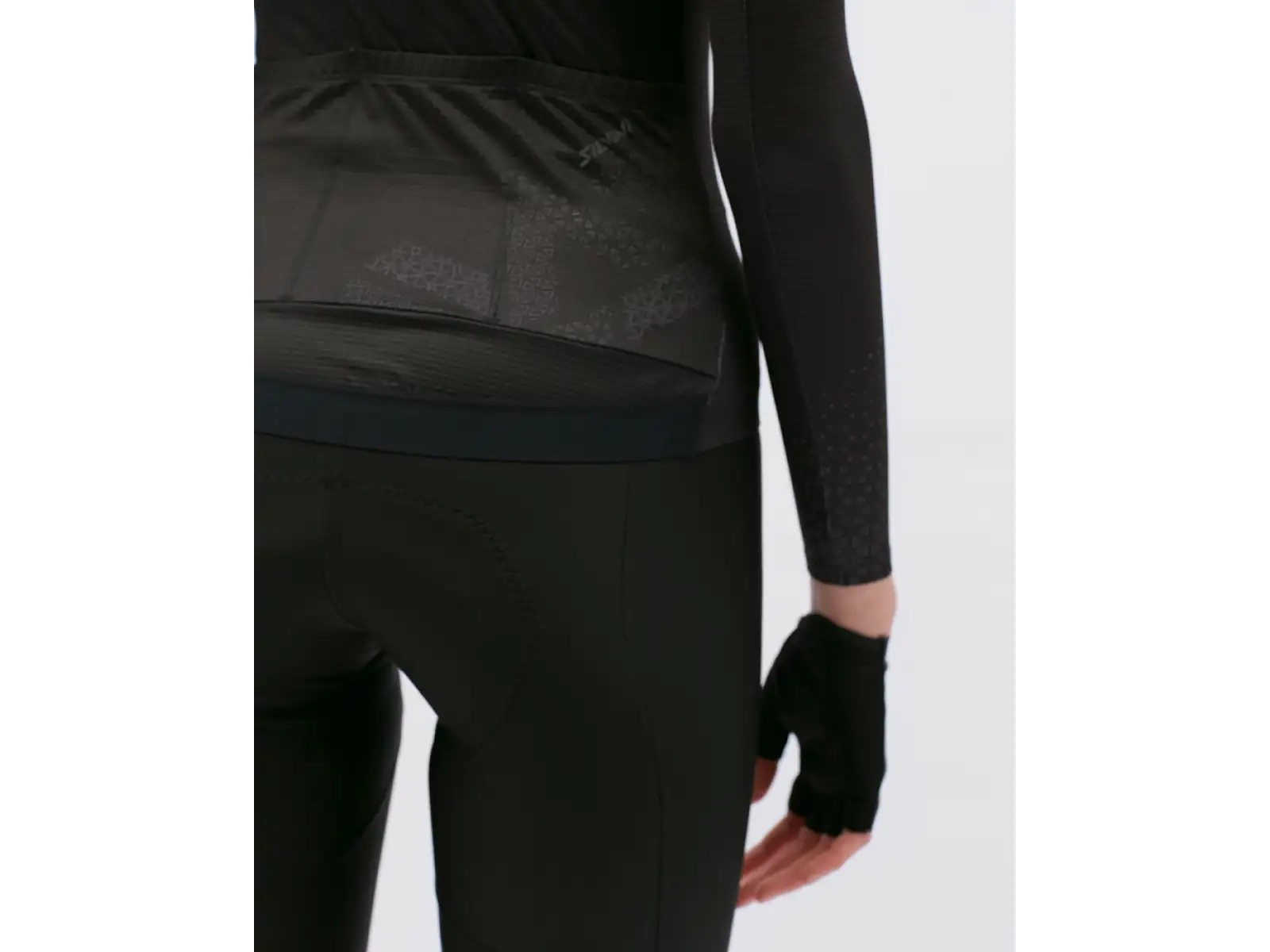 Silvini Valfura women's jersey long sleeve Black