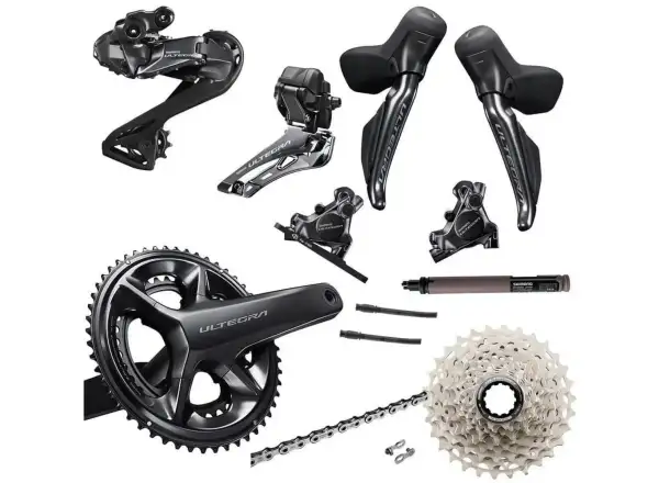Shimano Ultegra Di2 R8170 complete set - crankset 50/34t, 175 mm, cassette 11-34 teeth