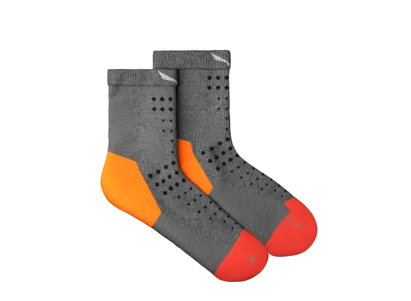 Salewa Pedroc Merino Quarter women's socks Light Grey Melange