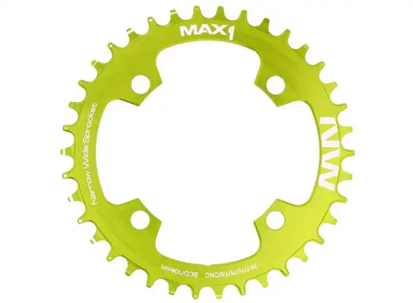 MAX1 Narrow Wide chainring BCD 104, 38T green
