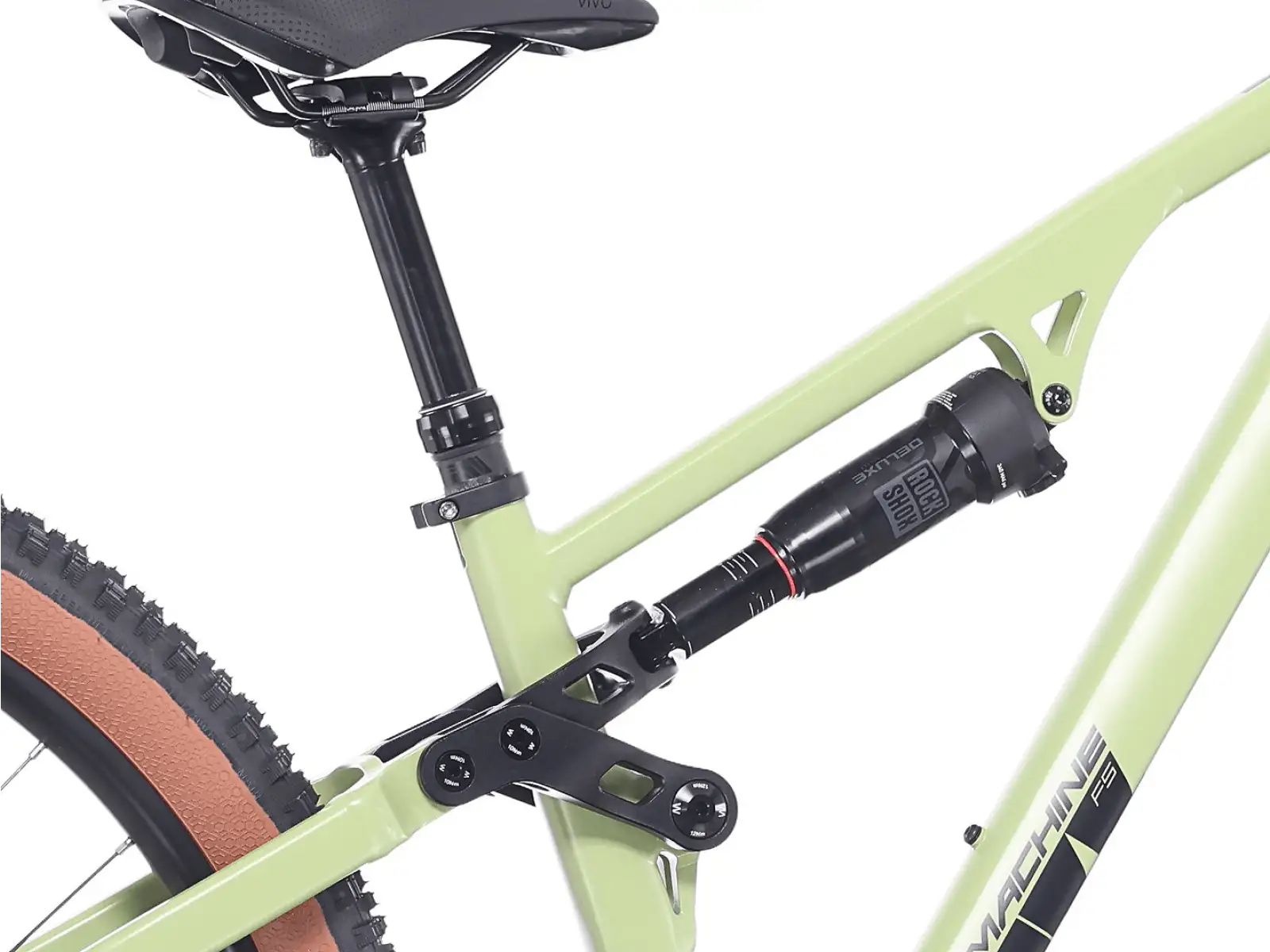 Rock Machine Blizz FS 50-27 mountain bike Matte Jade Green