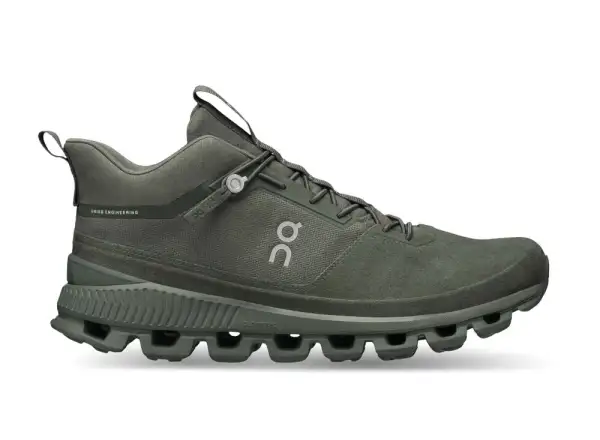 On Cloud Hi Monochrome Shoes Men Forest