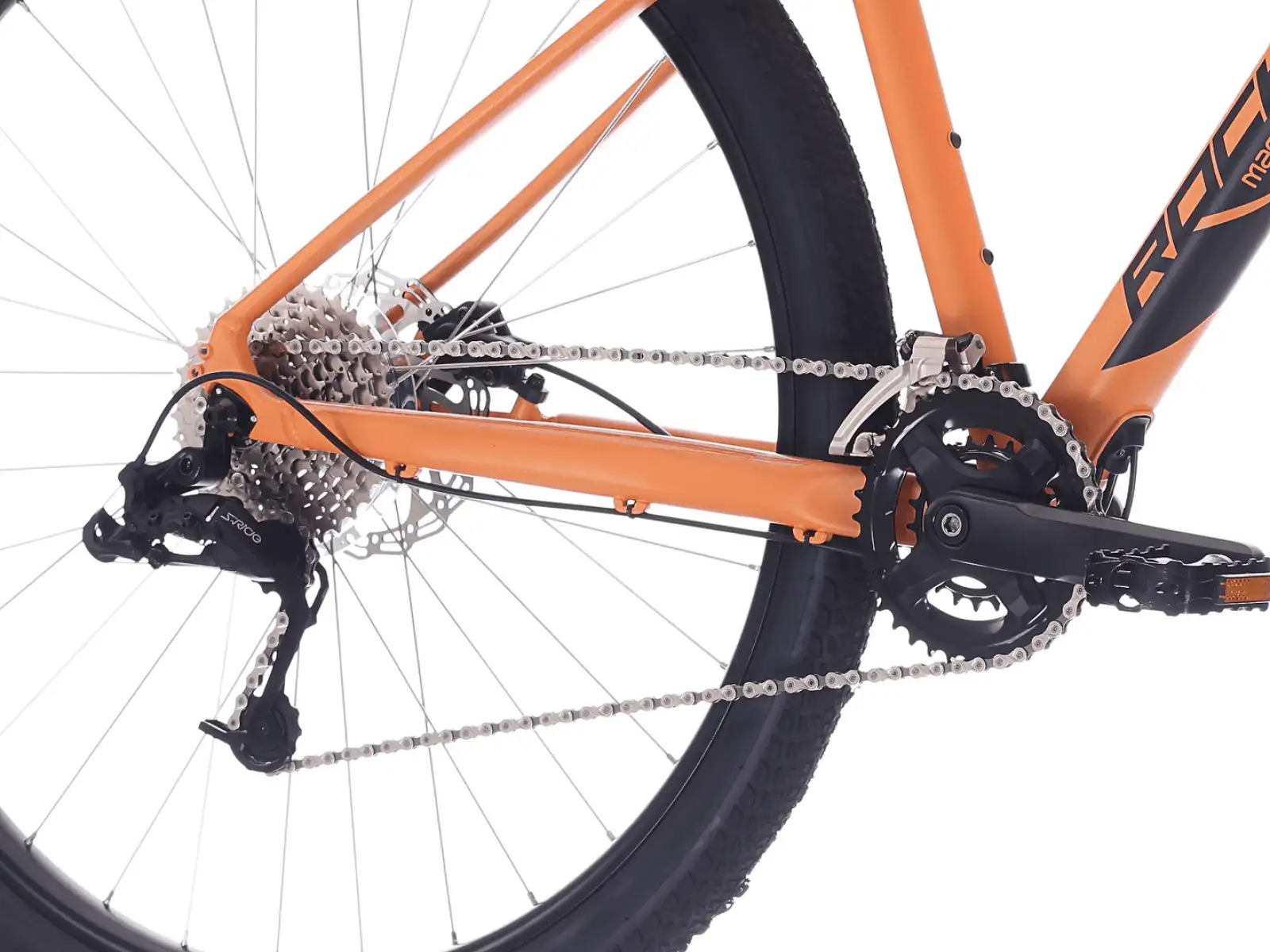 Rock Machine Manhattan 60 mountain bike Matte Lava Orange