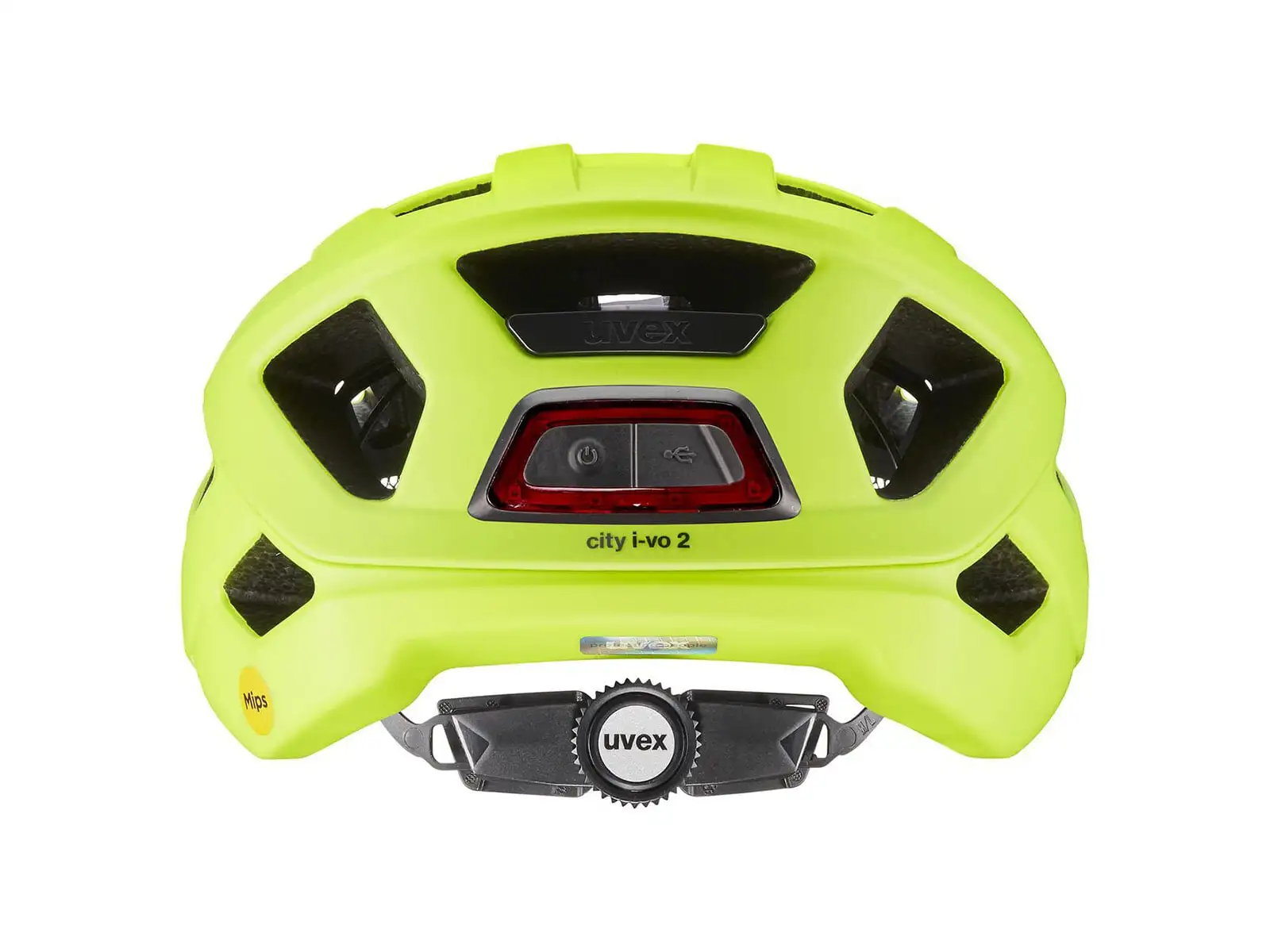 Uvex City I-vo 2 Mips helmet Neon Yellow Matt