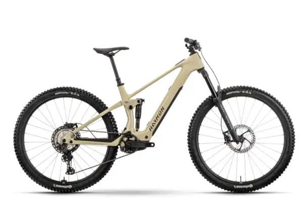 Raymon Airok Pro full-suspension e-bike Popcorn stealth/Caramel