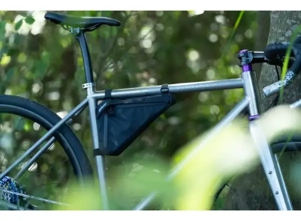 Woho X-Touring Tri Frame Bag 1.22 l frame bag Diamond CyberCam Black