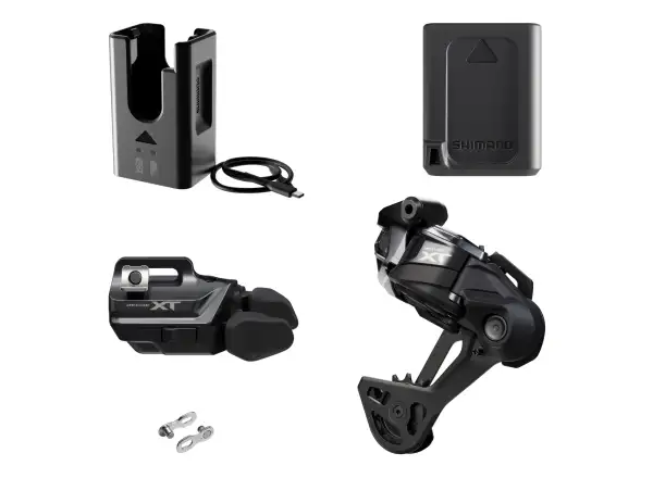 Shimano XT RD-M8250-SGS, SW-M8250-IR, BT-DN320, EC-DN100, SM-CN910-12 Upgrade set