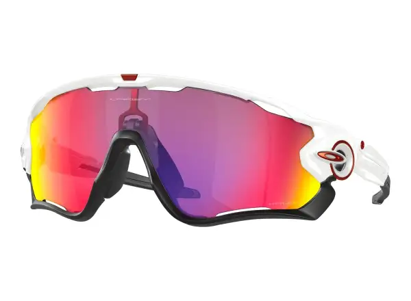Oakley Jawbreaker sunglasses Polished White/Prizm Road