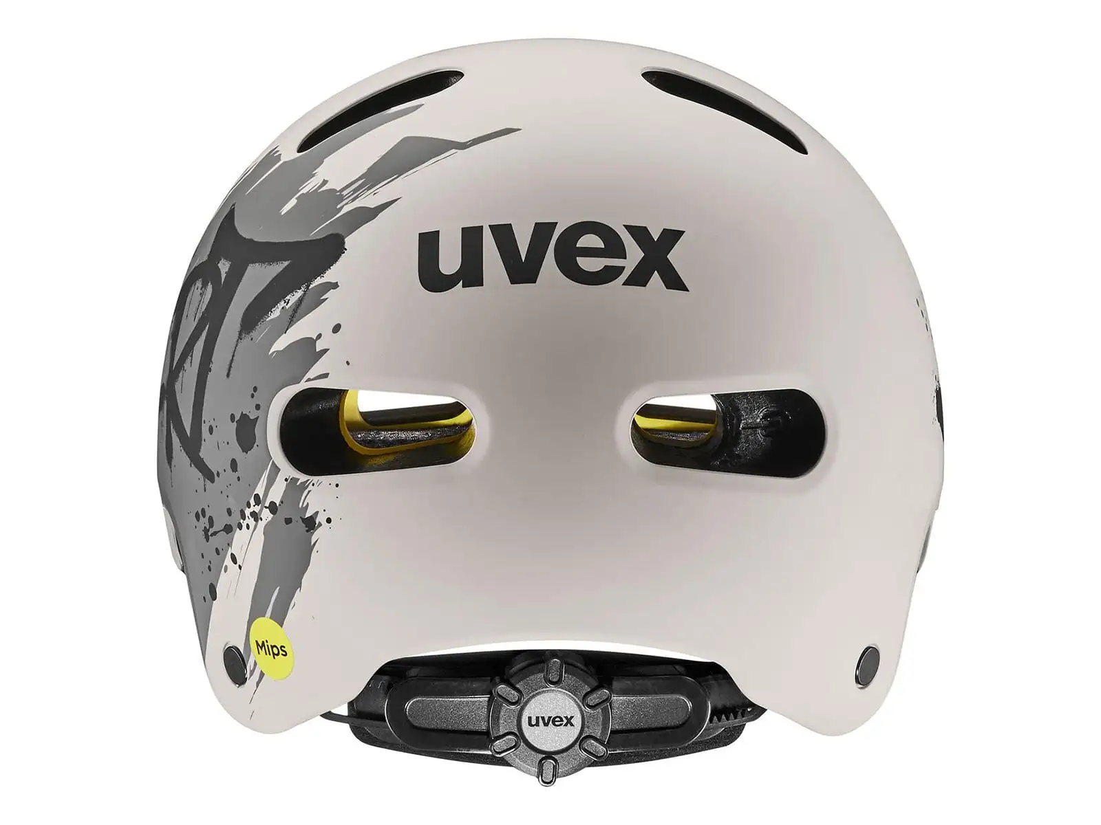 Uvex Kid 4 Style Mips kids helmet Dirt Warm Grey Matt