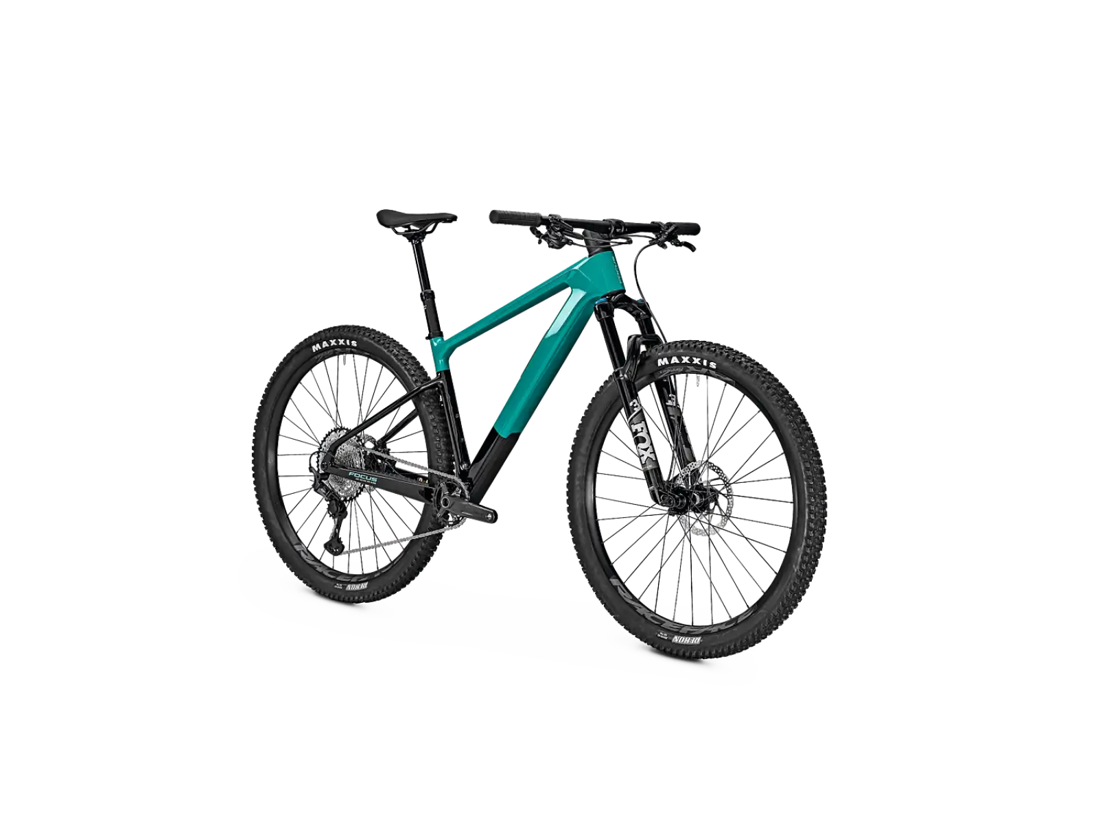 Focus Raven 8.8 DI 29" mountain bike Bluegreen / Carbon Raw