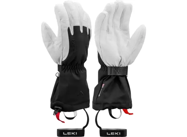 Leki Guide X-Treme alpine gloves Black/White