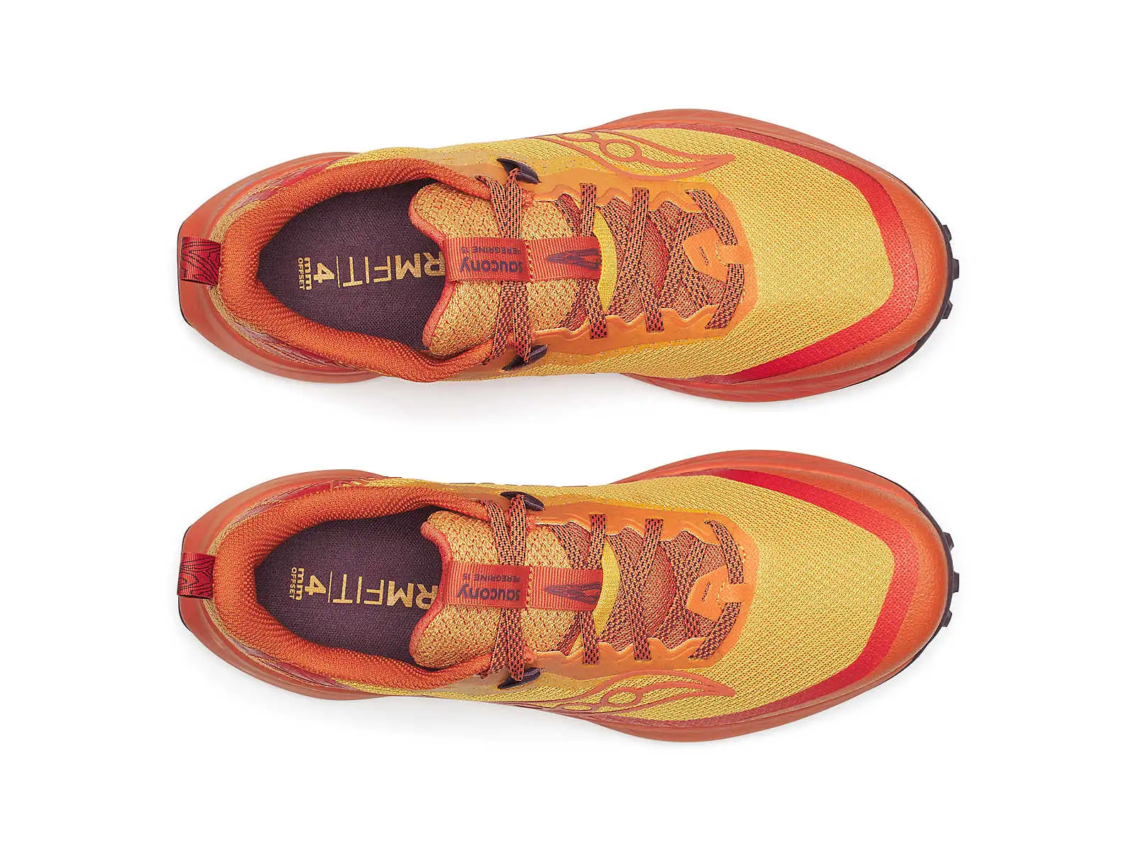 Saucony Peregrine 15 men's running shoes autumn/amber