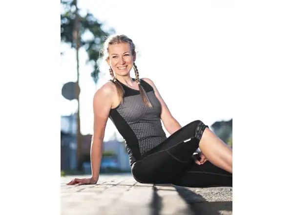 Force Cross women's sleeveless jersey grey/black