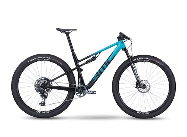 BMC Fourstroke 01 ONE full suspension bike Turquoise/Black
