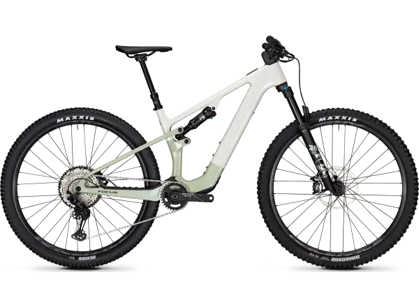 Focus Vam2 SL 9.8 lightweight full suspension e-bike white glossy/skygrey glossy