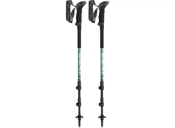 Leki Makalu Lite trekking poles malachite Green/Dark malachite Green/White