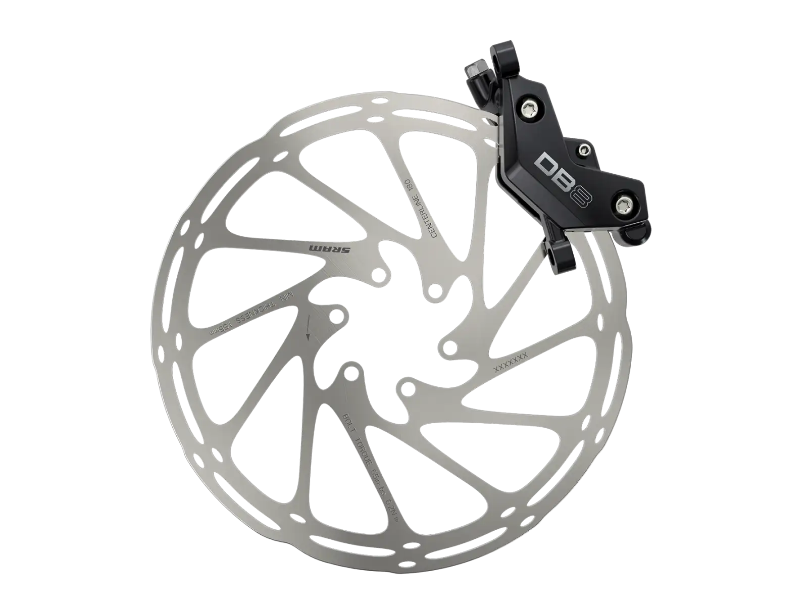 Sram DB8 Diffusion Black front disc brake 900 mm, without adapter - Unpacked