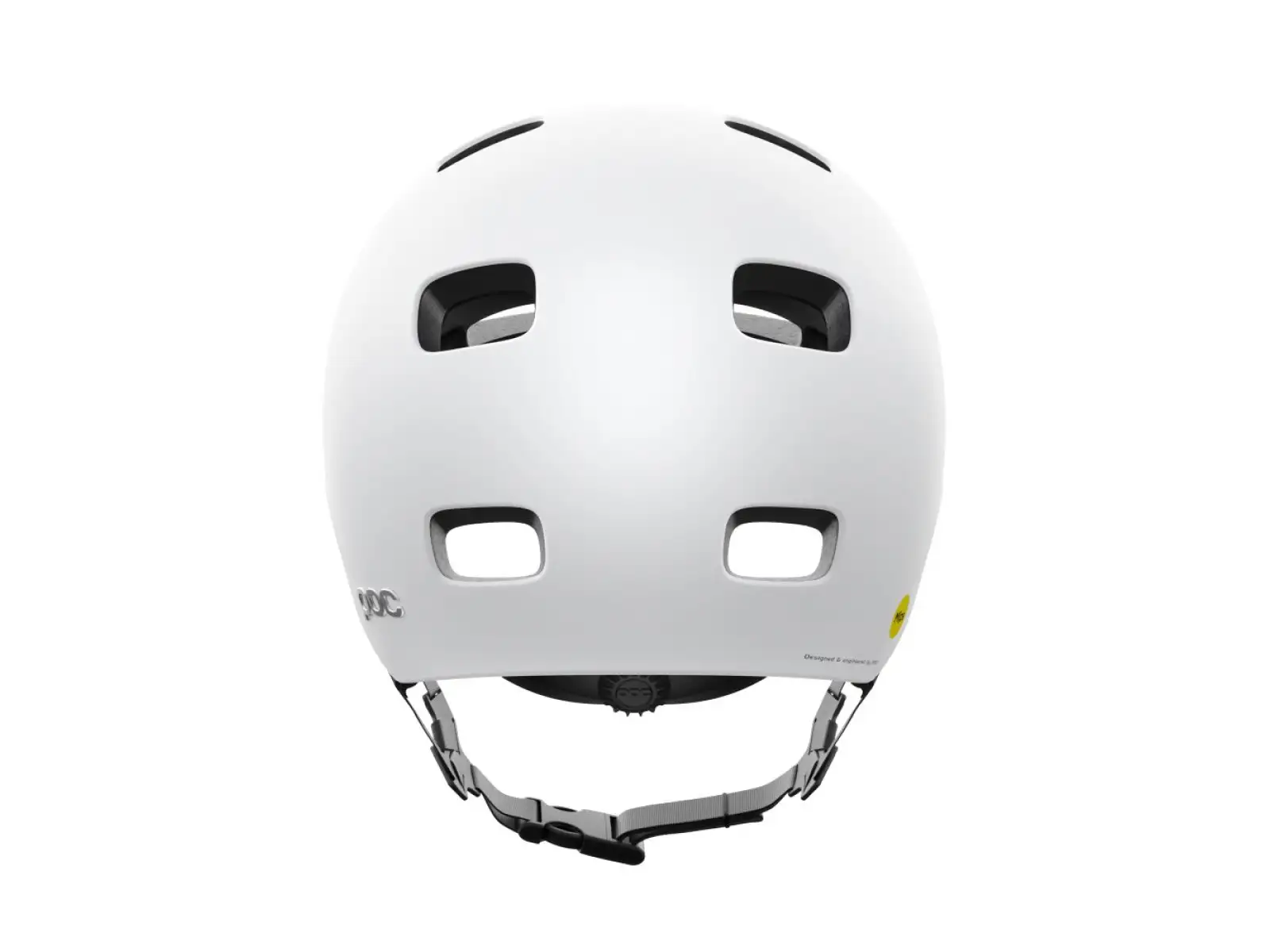 POC Crane MIPS cycling helmet Hydrogen White Matt