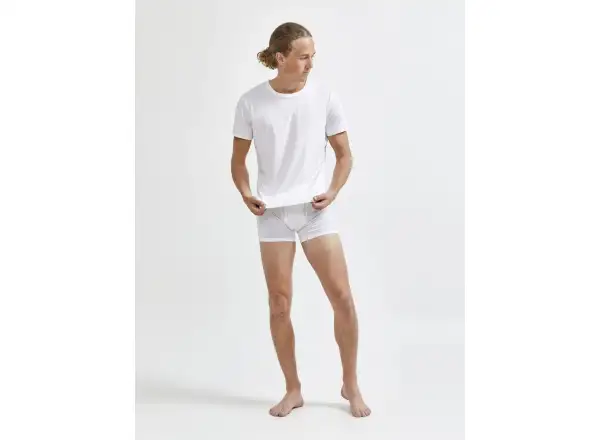 Craft Core Dry 3" men's boxer briefs white