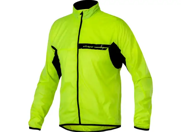 Etape Bora men's jacket yellow fluo