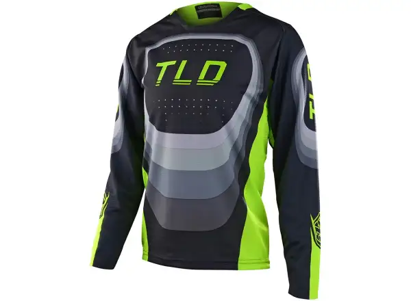 Troy Lee Designs Sprint Reverb youth jersey long sleeve Charoal