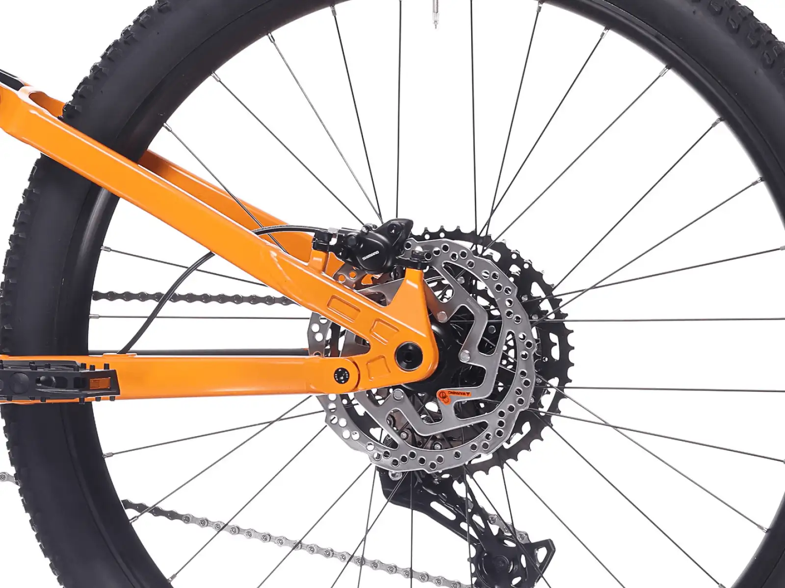 Rock Machine Blizz FS 30-27 mountain bike Matte Lava Orange