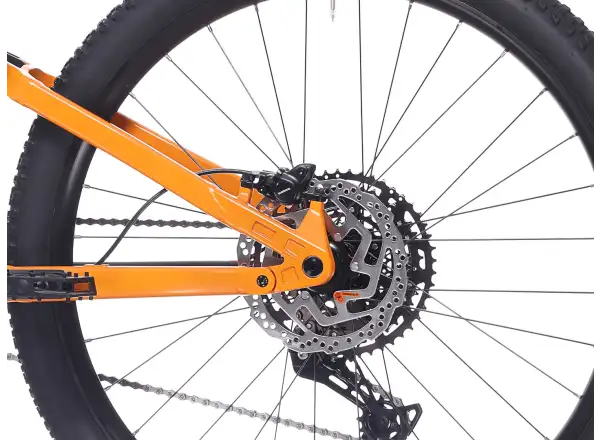 Rock Machine Blizz FS 30-27 mountain bike Matte Lava Orange