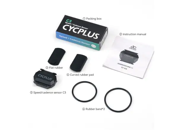 Cycplus C3 Sensor of Cadence and Speed
