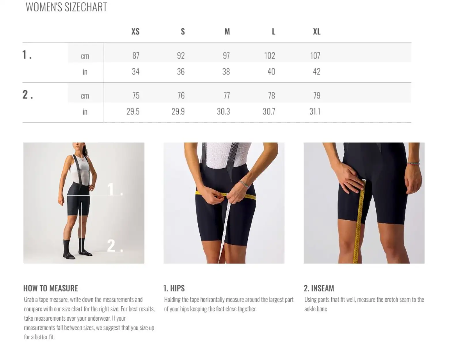Castelli Espresso DT women's bib shorts with pad Black