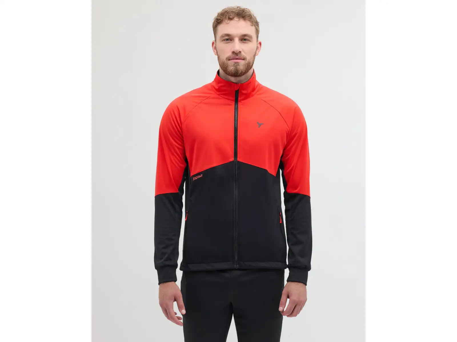 Silvini Pusterio men's jacket Ruby/Black