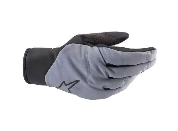Alpinestars Denali 2 men's gloves Grisaille Black/Coral Fluo