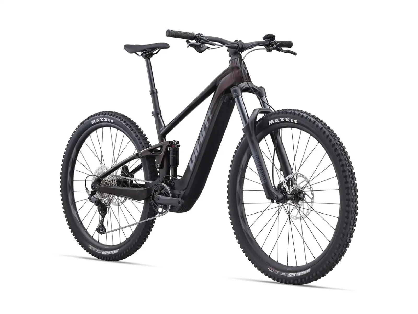 Giant Stance E+ 1 Pro full suspension e-bike cordovan