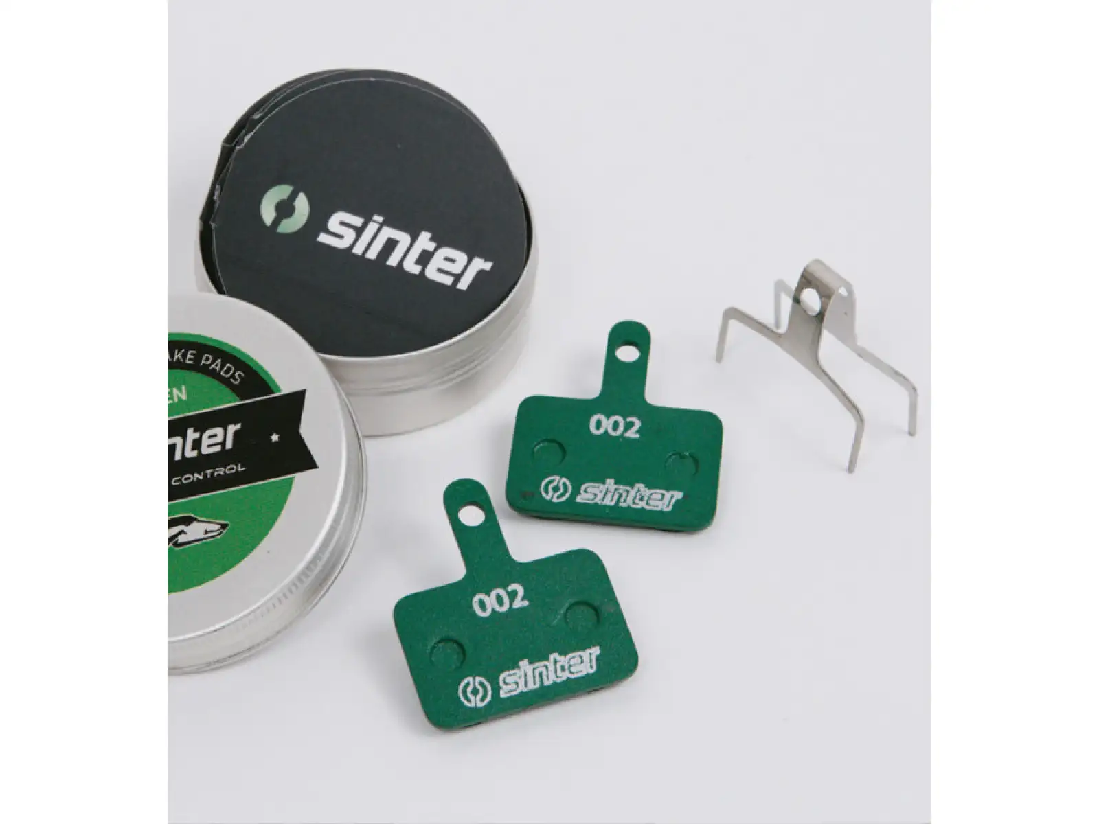 Sinter Shimano B Type brake pads polymer green