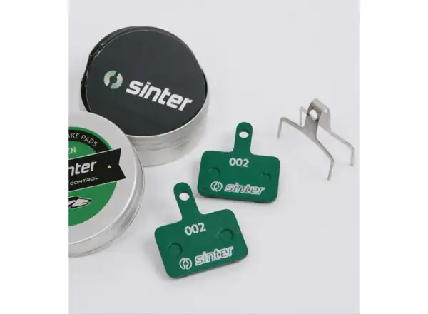 Sinter Shimano B Type brake pads polymer green